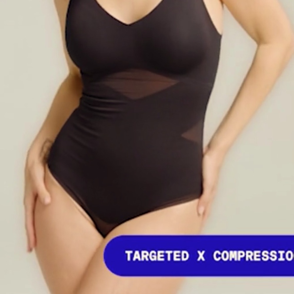 Honeylove Tank Bodysuit Black 1X